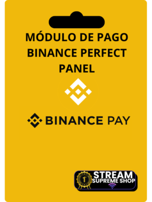 Codigo Binance Pay - Perfect Panel SMM