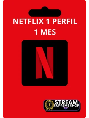 Netflix perfil 1 mes  con Bot- solo compras con saldo