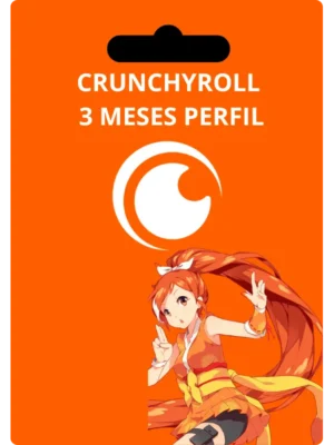 Crunchyroll perfil 3 meses – AUTOMATICO compras solo con saldo