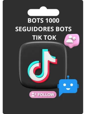 Seguidores Bots tik tok 1k