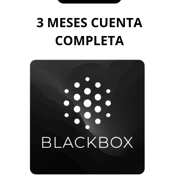 Blackbox IA 3 meses Cuenta completa Aut